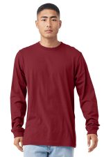 BELLA+CANVAS Unisex Jersey Long Sleeve Tee. BC3501 Cardinal