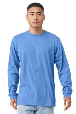 BELLA+CANVAS Unisex Jersey Long Sleeve Tee. BC3501 Carolina Blue