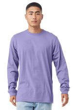 BELLA+CANVAS Unisex Jersey Long Sleeve Tee. BC3501 Dark Lavender