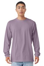 BELLA+CANVAS Unisex Jersey Long Sleeve Tee. BC3501 Light Violet