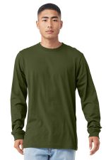 BELLA+CANVAS Unisex Jersey Long Sleeve Tee. BC3501 Olive