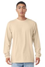 BELLA+CANVAS Unisex Jersey Long Sleeve Tee. BC3501 Soft Cream