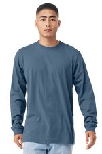 BELLA+CANVAS Unisex Jersey Long Sleeve Tee. BC3501 Steel Blue