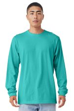 BELLA+CANVAS Unisex Jersey Long Sleeve Tee. BC3501 Teal