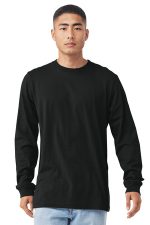 BELLA+CANVAS Unisex Jersey Long Sleeve Tee. BC3501 Vintage Black
