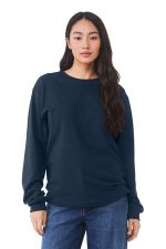 BELLA+CANVAS Unisex 6-Ounce Heavyweight Long Sleeve Tee BC3511 Navy