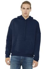 BELLA+CANVAS Unisex Sponge Fleece Pullover DTM Hoodie. BC3729 Navy