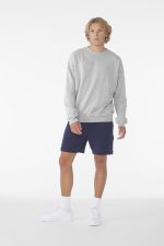 BELLA+CANVAS Unisex Sponge Fleece Drop Shoulder Sweatshirt. BC3945 Athletic Heather