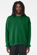 BELLA+CANVAS Unisex Sponge Fleece Drop Shoulder Sweatshirt. BC3945 Kelly