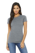 BELLA+CANVAS Women's Slim Fit Tee. BC6004 Athletic Heather