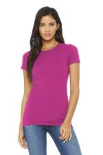 BELLA+CANVAS Women's Slim Fit Tee. BC6004 Berry