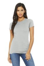 BELLA+CANVAS Women's Slim Fit Tee. BC6004 Silver