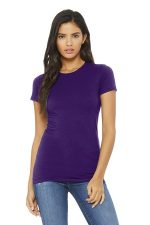 BELLA+CANVAS Women's Slim Fit Tee. BC6004 Team Purple