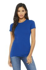 BELLA+CANVAS Women's Slim Fit Tee. BC6004 True Royal