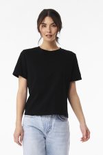 BELLA+CANVAS Women's 6-Ounce Heavyweight Tee BC6110 Black