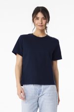 BELLA+CANVAS Women's 6-Ounce Heavyweight Tee BC6110 Navy