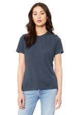 BELLA+CANVAS Women's Relaxed Jersey Short Sleeve Tee. BC6400 Dark Grey