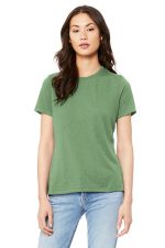 BELLA+CANVAS Women's Relaxed Jersey Short Sleeve Tee. BC6400 Leaf