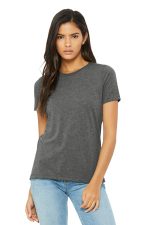 BELLA+CANVAS Women's Relaxed Triblend Tee BC6413 Grey Triblend