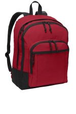 Port Authority Basic Backpack. BG204 Red