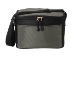 Port Authority 6-Can Cube Cooler. BG512 Grey/ Black