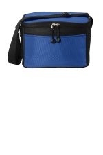 Port Authority 6-Can Cube Cooler. BG512 Twilight Blue/ Black