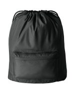 Port Authority Diamond Pocket Cinch BG637 Deep Black