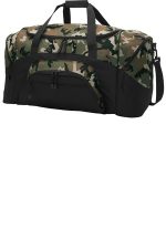 Port Authority - Standard Colorblock Sport Duffel. BG99 Military Camo/ Black