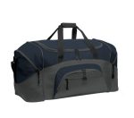 Port Authority - Standard Colorblock Sport Duffel. BG99 Navy/ Dark Charcoal
