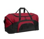 Port Authority - Standard Colorblock Sport Duffel. BG99 True Red/ Black