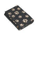 Port Authority Small Ultra Plush Blanket BP33 Graphite/ Biscuit Paws