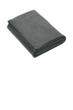 Port Authority Arc Sweater Fleece Blanket BP46 Grey Smoke Heather