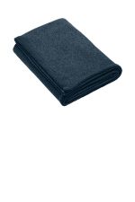 Port Authority Arc Sweater Fleece Blanket BP46 Insignia Blue Heather