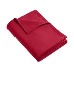 Port Authority Core Fleece Blanket. BP60 Rich Red