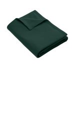 Port & Co Core Fleece Sweatshirt Blanket. BP78 Dark Green