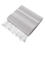 Port Authority Cali Throw BP90 Monument Grey/ White