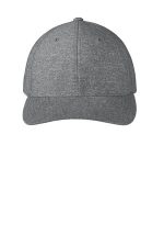 Port Authority Flexfit 110 Performance Snapback Cap C301 Heather Grey