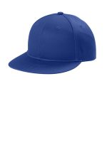 Port Authority Snapback Flat Bill Cap C406 Patriot Blue
