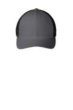 Port Authority Flexfit Mesh Back Cap. C812 Graphite/ Black