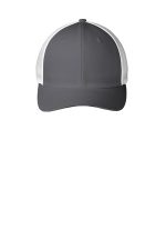 Port Authority Flexfit Mesh Back Cap. C812 Graphite/ White