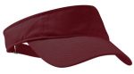Port Authority Enzyme Wash Fashion Visor. C840 Maroon