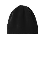Port Authority R-Tek Stretch Fleece Beanie. C900 Black