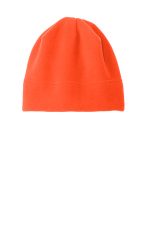 Port Authority R-Tek Stretch Fleece Beanie. C900 Orange