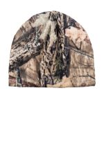 Port Authority Camouflage Fleece Beanie. C901 Mossy Oak Break-Up Country