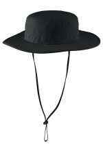 Port Authority Outdoor Wide-Brim Hat. C920 Black