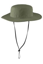 Port Authority Outdoor Wide-Brim Hat. C920 Olive Leaf