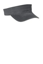 Port Authority Beach Wash Visor. C944 Coal