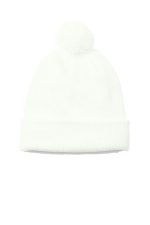 Port Authority Cozy Pom Beanie C978 Marshmallow