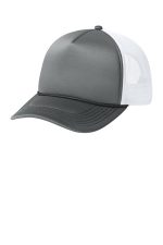 Port Authority Foam Truck'N Cap C993 Deep Smoke/ Deep Smoke/ White