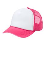 Port Authority Foam Truck'N Cap C993 White/ Neon Pink/ Neon Pink